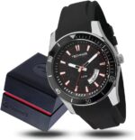 Relógio Technos 2115KSN Racer masculino, design robusto com aro de alumínio e estilo automotivo elegante. - Imagem 4