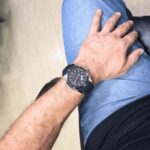 Relógio Technos 2115KSN Racer masculino, design robusto com aro de alumínio e estilo automotivo elegante. - Imagem 6