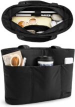 Bolsa Puffer Feminina ALWY: espaçosa, leve e elegante para dia a dia, trabalho e viagens - Imagem 4