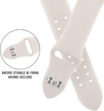 Pulseira esportiva Wowstrap para Apple Watch: silicone macio, conforto e estilo moderno para uso diário e treino - Imagem 3
