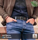 KEMISANT Cinto masculino elástico trançado 2 unidades, confortável e ajustável para jeans, golfe, trabalho e presente. - Imagem 4