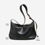Bolsa Feminina Transversal em Couro PU Premium: resistente, impermeável e sofisticada para trabalho e dia a dia - Imagem 9