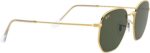 Óculos de Sol Ray-Ban Hexagonal 0RB3548: estilo unissex com lentes verdes e armação dourada, ideal para comprar online. - Imagem 10