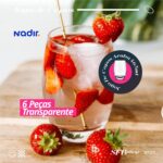 Jogo 6 Copos de Vidro Luxo 465ml: elegância, resistência e design premium para servir e presentear com estilo - Imagem 3