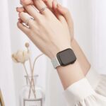 Pulseira Magnética HAOZHI para Apple Watch: ajuste seguro, metal premium e compatibilidade com Ultra, SE e Series 1 a 11 - Imagem 6