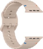 Pulseira Ondulada para Apple Watch: conforto, estilo e ajuste perfeito para uso diário e esportivo. - Imagem 4