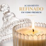 Kit 2 Velas Aromáticas em Vidro: fragrância sofisticada, design elegante e presente perfeito para sua casa. - Imagem 5