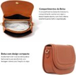 Bolsa Feminina Transversal Pequena ALWY: prática, elegante e ideal para o dia a dia - Imagem 5