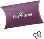 Corrente Unissex Rommanel 50 cm banhada a ouro 18k com cadeado batido, elegante e ideal para uso diário. - Imagem 6