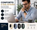 Kit 4 Pulseiras Nylon Elástico para Apple Watch: conforto, ajuste preciso e cores premium para o dia a dia. - Imagem 3