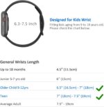 Pulseira NewJourney para Apple Watch infantil, confortável, ajustável e compatível com séries 1 a 8/SE. - Imagem 3