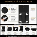 Caixa de Presente Premium Rígida Magnética com Laço de Cetim: embalagem luxuosa, reutilizável e elegante para presentes sofisticados. - Imagem 3
