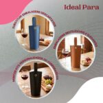 Porta Vinho Luxo Bordô em Couro Sintético Premium: presente elegante, seguro e sofisticado para garrafas padrão. - Imagem 4