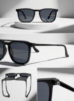 Óculos de Sol Madrid Masculino Premium UV400: estilo quadrado e proteção original Cacife Brand - Imagem 5