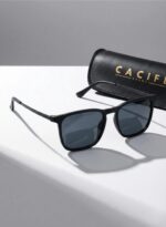 Óculos de Sol Madrid Masculino Premium UV400: estilo quadrado e proteção original Cacife Brand - Imagem 6