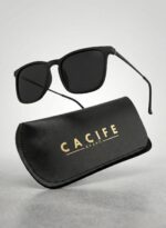 Óculos de Sol Madrid Masculino Premium UV400: estilo quadrado e proteção original Cacife Brand - Imagem 8