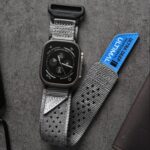 Pulseira ULTIMAL para Apple Watch em nylon respirável, resistente e ajustável, ideal para esporte e uso diário - Imagem 5