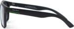 Óculos de Sol Masculino Polarizado Quadrado Preto UV400: estilo, conforto e proteção contra raios UVA e UVB. - Imagem 5