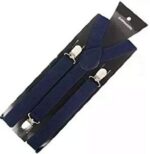 Suspensórios masculino e feminino 2,5cm ajustável, confortável e versátil para adulto e infantil em várias cores - Imagem 2
