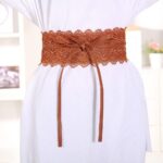 Cinto de renda feminino boho com laço, elegante e ajustável, ideal para vestidos e looks modernos - Imagem 4