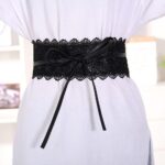Cinto de renda feminino boho com laço, elegante e ajustável, ideal para vestidos e looks modernos - Imagem 5