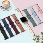 Pulseira esportiva de silicone à prova d’água para Apple Watch, confortável, resistente e ideal para uso diário - Imagem 7