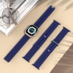 Pulseira Foufousun Ocean para Apple Watch Ultra: silicone macio, confortável e ideal para esportes e uso diário. - Imagem 5