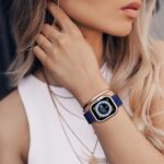 Pulseira Foufousun Ocean para Apple Watch Ultra: silicone macio, confortável e ideal para esportes e uso diário. - Imagem 7