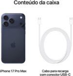 iPhone 17 Pro Max 256 GB Azul intenso: desempenho máximo, câmaras Pro e bateria de longa duração para quem quer o melhor. - Imagem 6