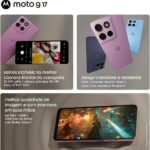 Motorola Moto G17 4G 128GB: câmera 50MP, 12GB RAM, bateria 5200mAh e tela FHD+ por mais desempenho. - Imagem 8