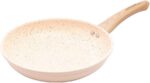 LYOR Conjunto 5 Panelas de Indução Bege: antiaderente, elegante e compatível com indução para cozinhar com mais praticidade. - Imagem 5