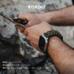 KORDIZ Survivor Pro: pulseira Paracord premium para Apple Watch, com manilha ajustável em aço inoxidável e alta segurança. - Imagem 4