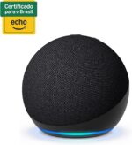 Echo Dot preto com Alexa: som vibrante, Wi-Fi, Bluetooth e controle inteligente da casa - Imagem 4