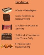 Cesta de Chocolates Cacau Show para Dia dos Namorados: presente completo e delicioso para surpreender quem você ama. - Imagem 3
