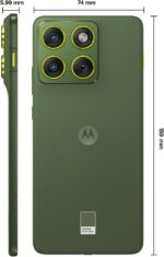 Smartphone Motorola Edge 70 5G ultrafino com 3 câmeras de 50MP, bateria duradoura e tela Extreme AMOLED 120Hz. - Imagem 3