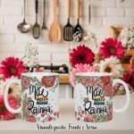 Kit Presente Cesta Café da Manhã Dia das Mães com caneca decorada: um presente completo e cheio de carinho para surpreender a mamãe. - Imagem 5