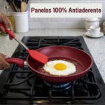 Jogo de Panelas 18 Peças Cerâmica Antiaderente com temporizador: cozimento preciso, saudável e compatível com todos os fogões. - Imagem 4