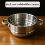Jogo de Panelas 18 Peças Cerâmica Antiaderente com temporizador: cozimento preciso, saudável e compatível com todos os fogões. - Imagem 7