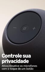 Echo Dot Max: som envolvente, hub inteligente e Alexa para sua sala em grafite - Imagem 6
