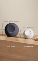 Echo Dot Max: som envolvente, hub inteligente e Alexa para sua sala em grafite - Imagem 7