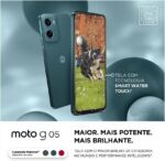 Moto g05 256GB: 12GB RAM, câmera 50MP AI, bateria 5200mAh e tela 6,7” brilhante para mais desempenho e fotos nítidas. - Imagem 3