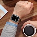 Pulseira de couro EDIMENS para Apple Watch: estilo, conforto e compatibilidade com séries 1 a 8 e SE2, de 49 mm a 42 mm. - Imagem 7