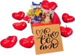 Cesta de Chocolates Romântica Mickey e Minnie com bombons sortidos, presente perfeito para o Dia dos Namorados e surpreender quem você ama. - Imagem 6