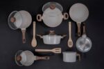 Conjunto de Panelas Mimo Style 10 Peças Indução: antiaderente, versátil e ideal para cozinhas práticas e elegantes. - Imagem 10