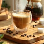 Conjunto com 6 Xícaras de Vidro 80ml Parede Dupla em Borossilicato: resistente, térmico e elegante para café, chá e presente sofisticado. - Imagem 3