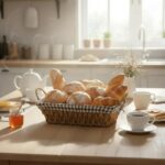 Cesta Pão Retangular com Forro Removível: prática, charmosa e ideal para mesa posta, café da manhã e organização. - Imagem 8