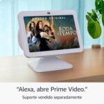 Echo Show 8 (3ª geração) branco: smart display com áudio espacial, câmera 13 MP e hub de casa inteligente com Alexa. - Imagem 5