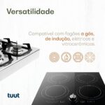 Jogo de Panelas Tuut Marble 8 peças: antiaderente cerâmico, compatível com indução e fácil de limpar. - Imagem 10