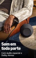 Amazon Echo Studio Grafite: áudio espacial imersivo e Dolby Atmos com Alexa+ para som premium em casa - Imagem 4