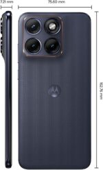Smartphone Motorola Edge 70 Fusion 5G 256GB com câmera 50MP e tela AMOLED 144Hz, grafite - Imagem 3